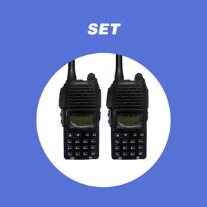 민영 아마추어 무전기 MYT9800  (2대 세트상품)  햄 등산 사냥현장 건설