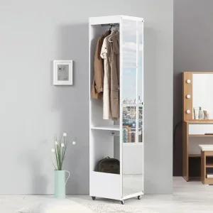 엔리네 이동식 전신거울 행거 착불