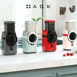 AGK 스빙 오토 슬라이서 전동 만능 채칼 야채 자동 양배추 당근 채썰기 채써는 기계