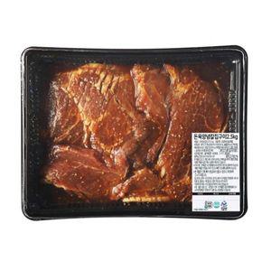 미국산 돈육 양념 칼집구이 2.5kg x 2팩 아이스박스 포장 대용량 코스트코