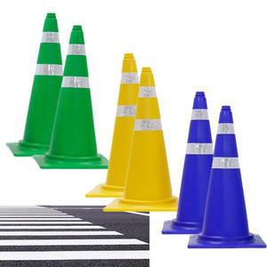 [OFLP9923]안전 도로 주차금지 공사중 꼬깔 표지판 칼라콘