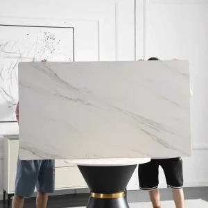 인조대리석 상판 싱크대 데스크탑 식탁 시공 테이블