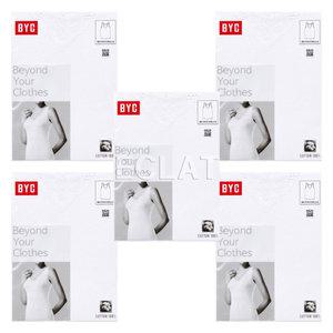 [BYC] 빅사이즈 환타자 모티브 레이스 여성 런닝 5종 세트