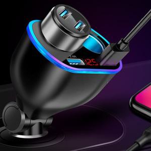 시거잭 소켓 차량용 고속 충전기 USB 2구A 자동차 핸드폰 시가잭 허브 휴대폰 충전잭 차량 듀얼 멀티 포트