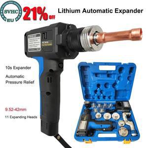 VEE2 완전 자동 확장기 전기 구리 튜브 확장기 에어컨 플레어 확장기 리튬 배터리 포함