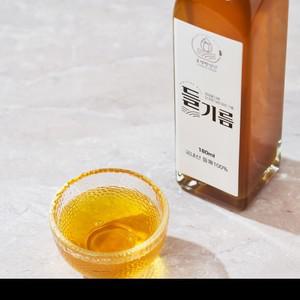 국산 100 들기름 참기름 180ml  300ml