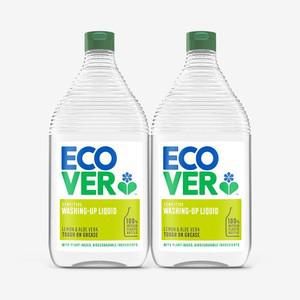 에코버 주방세제 레몬 알로에 950ml 2개세트