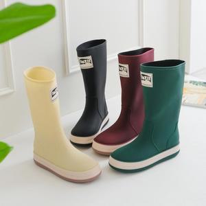 이미룩 미들 패션 레인부츠 빅사이즈