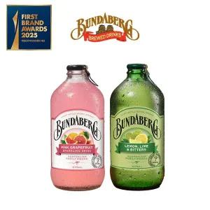 분다버그 자몽 4병 + 라임 4병  총8병 375ml 핑크자몽 라임앤비터스 탄산 수입 음료