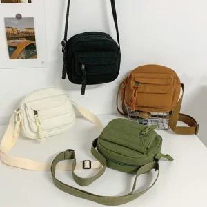 유니크 매듭끈 롤리 미니 크로스백 힙색 데일리 가방