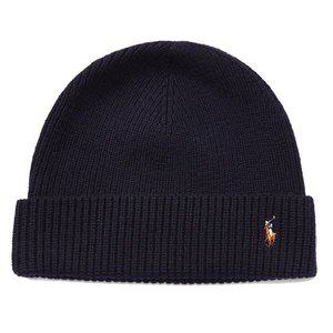 [폴로] 랄프 로렌 시그니처 메리노 울 비니 PC0483433 네이비