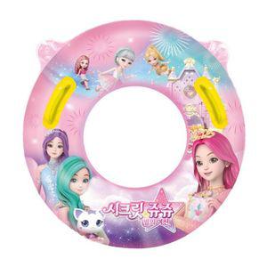 65cm 수영장 어린이 물놀이 시크릿쥬쥬 손잡이튜브