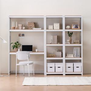 홈던트하우스 스피드랙 V2 선반 무소음 무볼트 조립식 앵글 HOMEDANT SPEEDRACK 펜트리 팬트리 철제 수납장 다용도실 창고렉 선반장