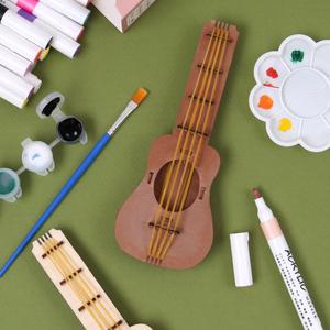 우드 꾸미기 기타 만들기 나무 조립 학습준비물 통기타 놀이키트 악기 재료