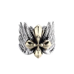 MINISHELL 은 실버 925 반지 silver ring 가락지 링 커플 십자가 왕관 황동 인디언