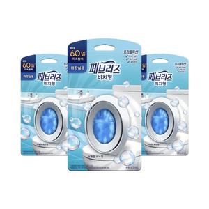 페브리즈 방향탈취제 본품 6.3ml 3개입 (화장실용/비치형/상쾌한비누향)