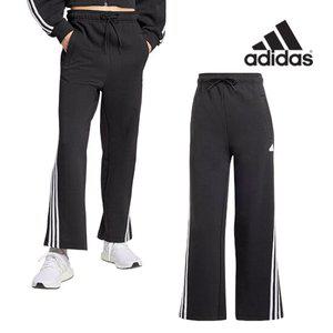 [정가 89,000][XS,S] 아디다스 여성용 퓨쳐아이콘 3S 오픈헴 트레이닝팬츠-IN9474