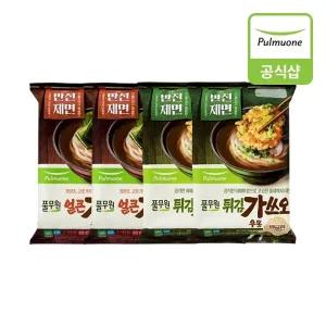 [풀무원] 가쓰오우동 4개(8인) (얼큰2개+튀김2개)