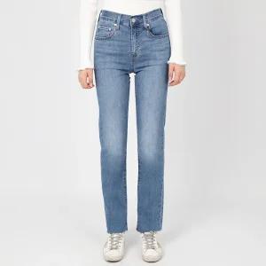[리바이스]리바이스 여성 청바지 724 쿨진 하이라이즈 스트레이트 미디엄블루 188830206