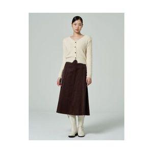 8SECONDS 에잇세컨즈 코듀로이 A라인 스커트 브라운 323X27LY1D