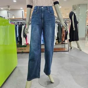 시슬리/애플아울렛/뒷밴딩 와이드 데님 팬츠 SADPA2441