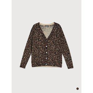 갤러리아 올리비아로렌 호피 프린트 가디건 VOBBC3F8356