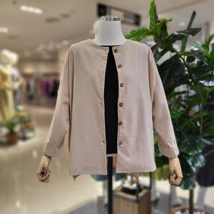 [대구백화점] [파파야]라운드넥박시핏자켓(PNORJK009C)