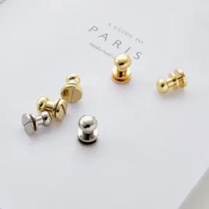 솔트레지 솔트리지 나사 6mm 4color 가죽공예 재료 부자재 단추