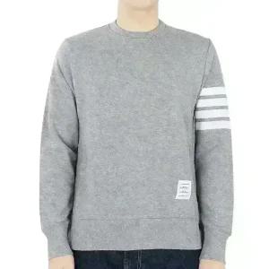 디몬트 톰브라운 남성 사선완장 클래식 맨투맨(그레이) MJT021L 00535 068