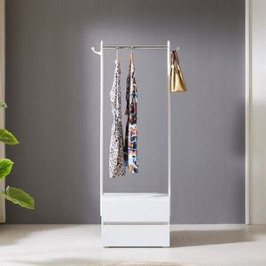 서랍식 고정 행거 자취방 원룸 오픈형 옷봉 옷장 4색 8종