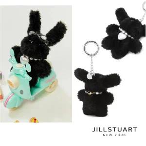 [롯데백화점]질스튜어트 질스튜어트 토끼 인형 키링 겸 참장식 JAHO4F777BK