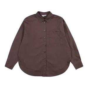 [코데즈컴바인] 아웃포켓 오버핏 셔츠 (CJC-SH501W8)