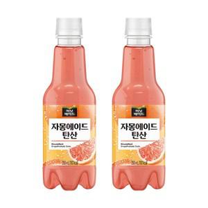 [본사직영] 미닛메이드 자몽에이드 탄산 350PET 4X6