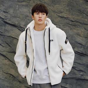 내셔널지오그래픽 NATIONALGEOGRAPHIC N224MFJ110 코스토니 플리스 뽀글이 후드 풀집업 상품