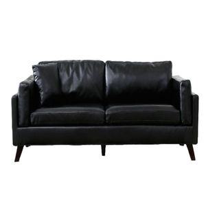 카페소파 소가죽 카페 매장 쇼파 라운지 디자인 안락 2인