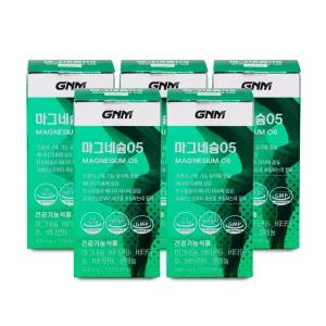 GNM자연의품격 마그네슘05 800mg x 120캡슐 X 5박스 I