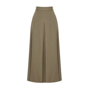 [페이지플린] 하이웨이스트슬릿맥시스커트_P4CSK023C