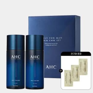 AHC 온리포맨 2종세트(토너 150ml+로션 150ml)+전구매 샤쉐
