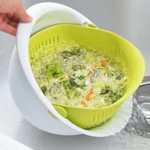 채소 쌀 세척 볼 믹싱 야채 과일 씻는 그릇 다라 대야