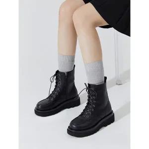 [하프클럽/무크]여화 라파에 워커부츠 2colors