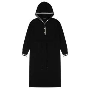 [코데즈컴바인] 라인 배색 후드 니트 원피스 (CJC-KO001W9)