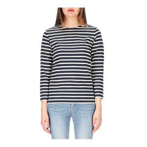 [세인트제임스]메르디앙 E 2067 51 스트라이프 긴팔티셔츠