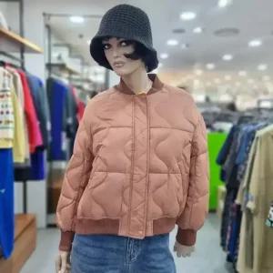 베네통/애플아울렛/퀼팅 블루종 덕 다운 패딩BAPDF7361