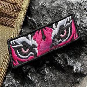 자수 도복패치 타이거 패치 주짓수 벨크로 완장 커스텀 시합 호랑이 빈티지