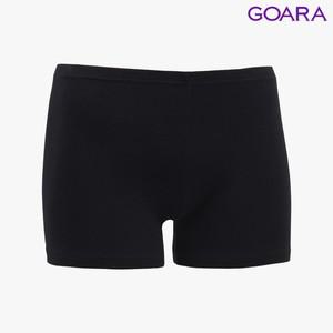 검정속바지 교복속바지 여성 학생 3부 면 스판 무지 베이직 1매