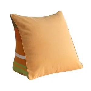 오리고 삼각 쿠션 소형 오렌지3 등 받이 침대 소파 인테리어 쿠션 코스트코