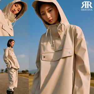 오토바이우비 세트 컴포터블 후드 배달 우의 남자 여성 비옷 바지 라이더