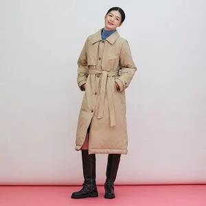 [LAP](의정부점)(덕) 트렌치형 벨티드 롱 다운 코트 AQ4PDB66