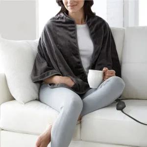 Sunbeam 온열 숄 패드 어깨 무릎 전기 담요 워셔블 세탁가능 온열 코스트코