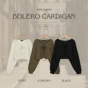 핫핑 가넬_FW버전 브이넥 사카리바볼레로 크롭니트가디건